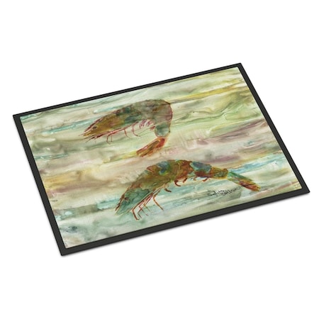 Carolines Treasures 24 x 36 in. Shrimp Sunset Indoor or Outdoor Mat SC2014JMAT